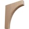 Ekena Millwork 1 3/4"W x 10"D x 12"H Clarksville Bracket, Mahogany BKTW02X10X12CVGM - alternate 1